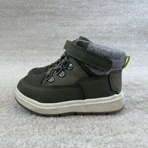Cat & Jack Green Toddler Boots Shoes 6